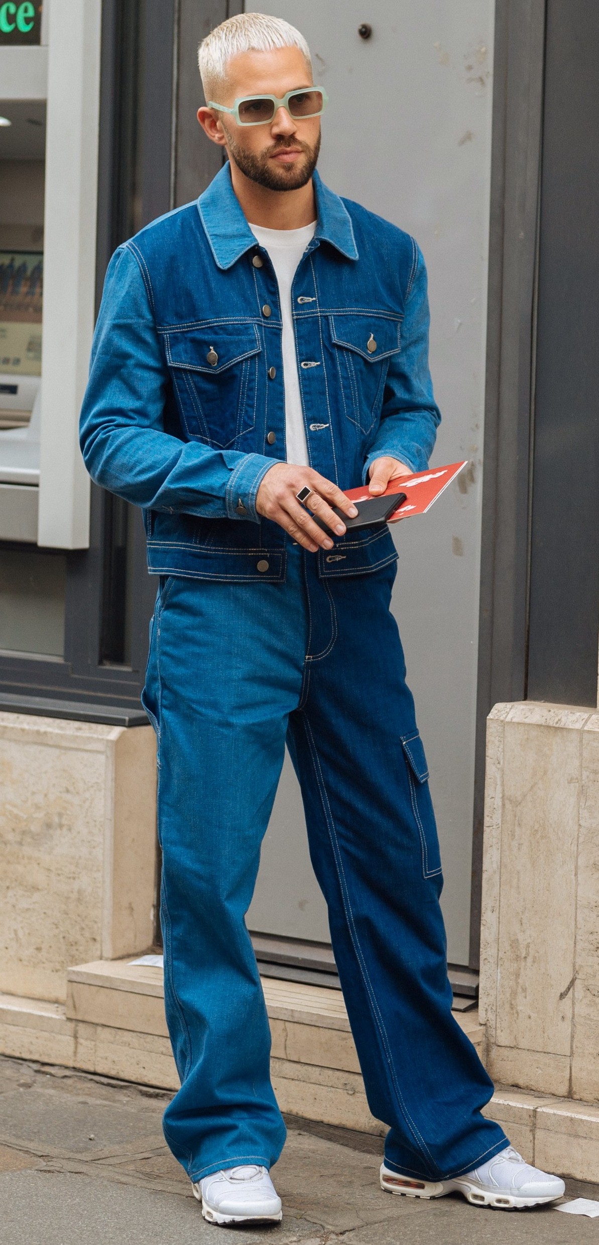 Denim on Denim with a Modern Twist Denim on Denim with a Modern Twist