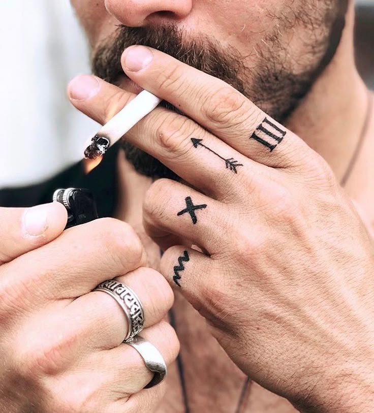 Finger Tattoo Finger Tattoo