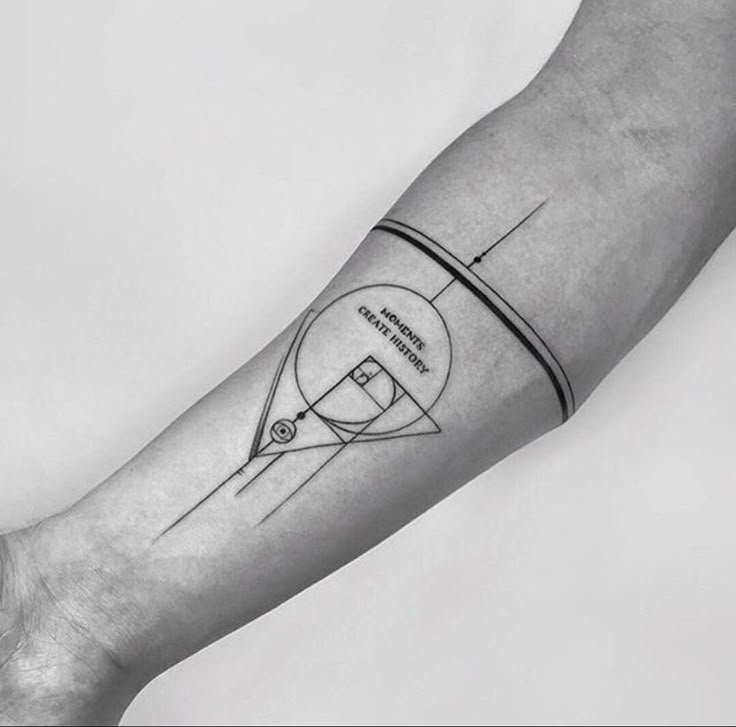 Geometric Circle Tattoo Geometric Circle Tattoo