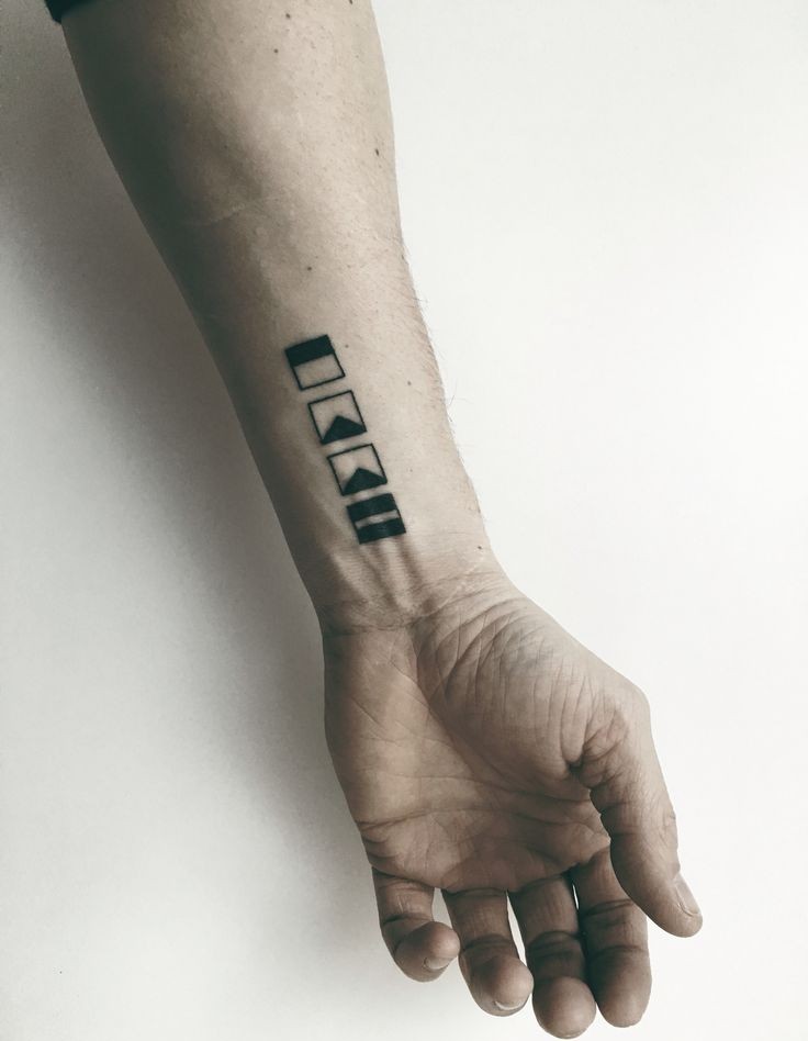 Geometric Shapes Squares Tattoo Geometric Shapes Squares Tattoo