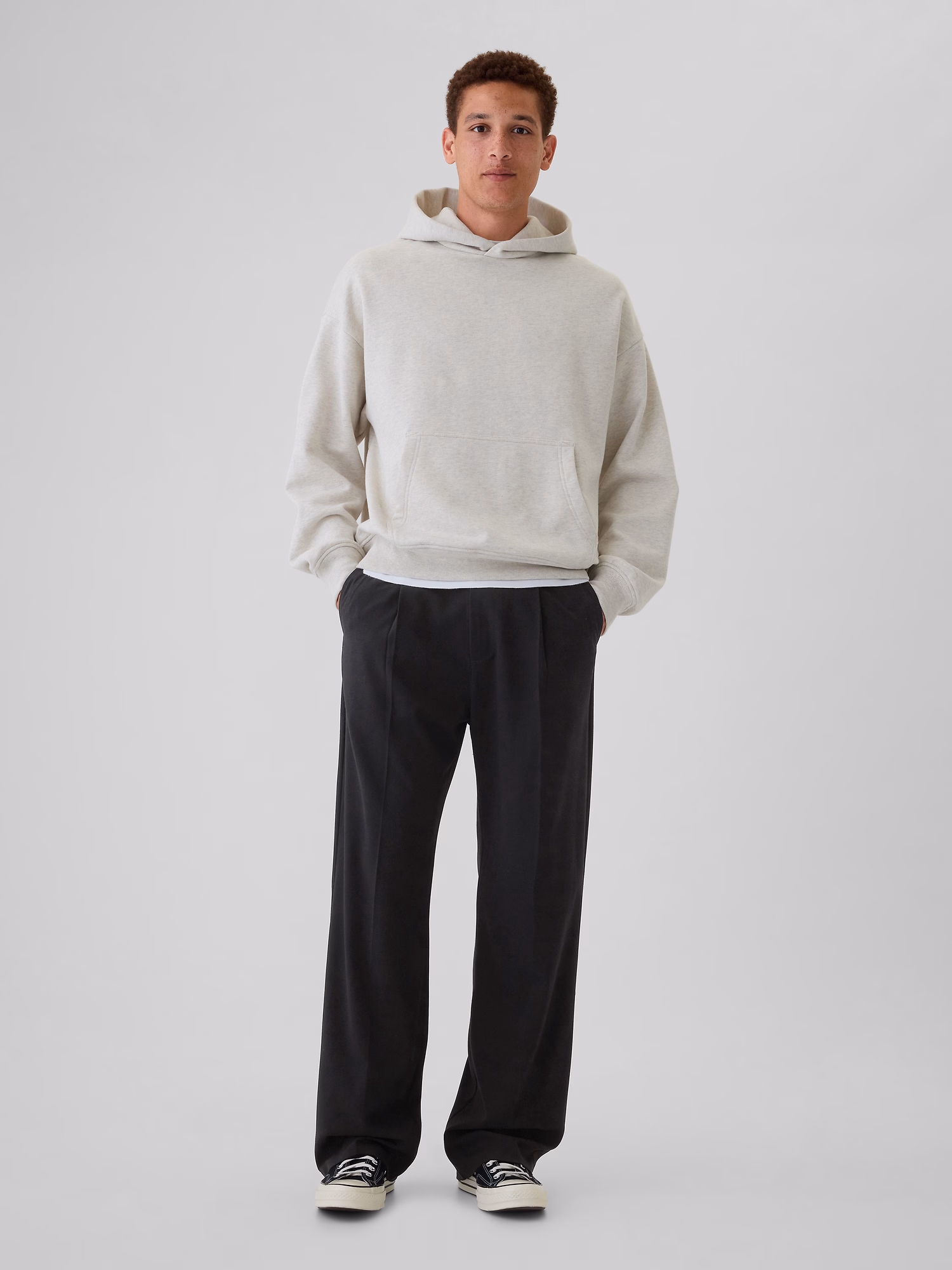 Hoodies with Tailored Trousers Hoodies with Tailored Trousers