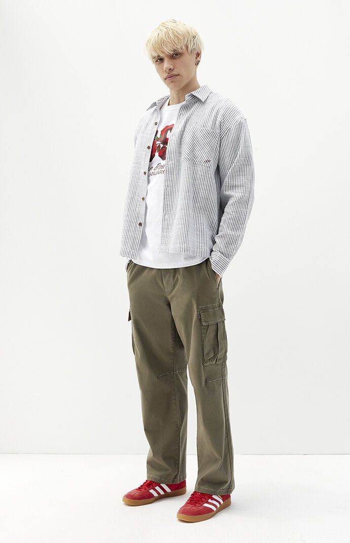 Long-Sleeve Shirt Under Your Oversized Tee Long-Sleeve Shirt Under Your Oversized Tee