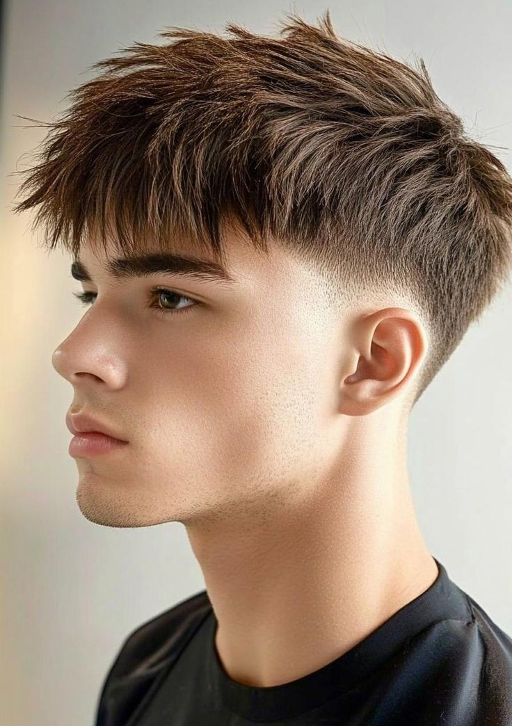 Undercut With Short Fringe Undercut With Short Fringe