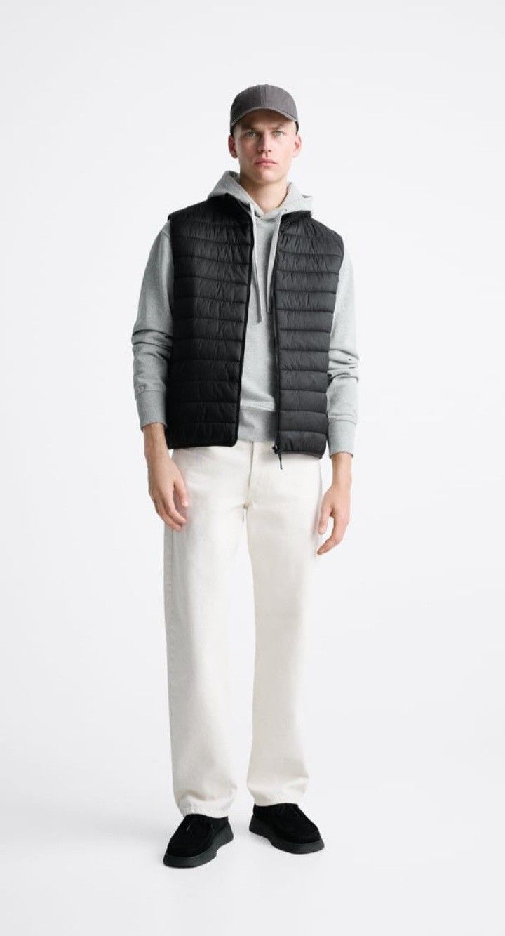 Vest Jacket With Hoodie Vest Jacket With Hoodie