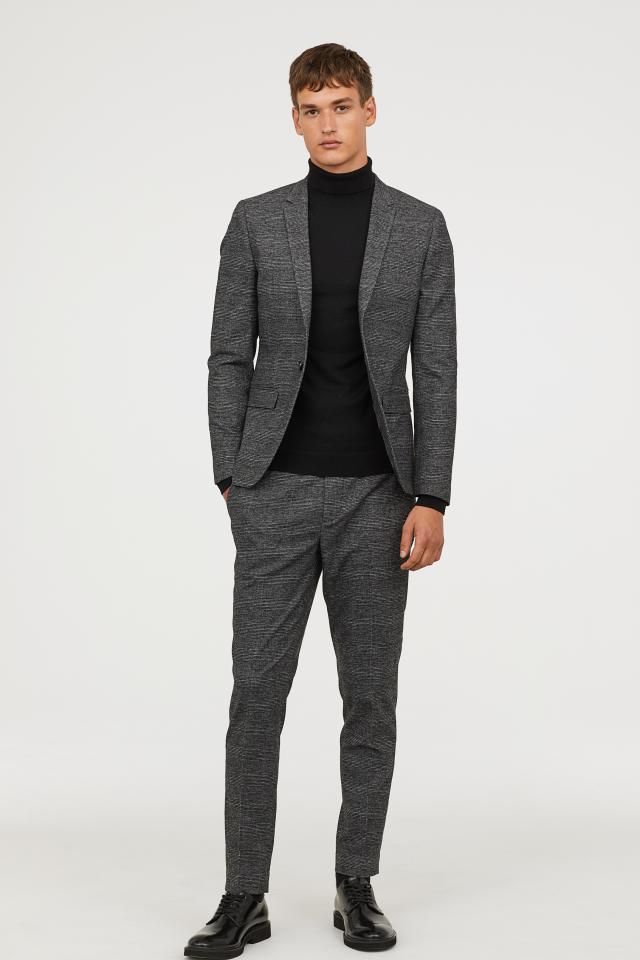 Wool Suit With Jacket and Pants Wool Suit With Jacket and Pants
