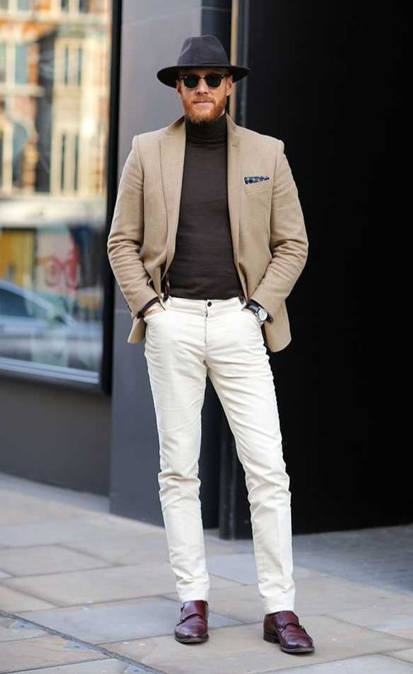 Fedora Wool With Blazer Outfits Fedora Wool With Blazer Outfits