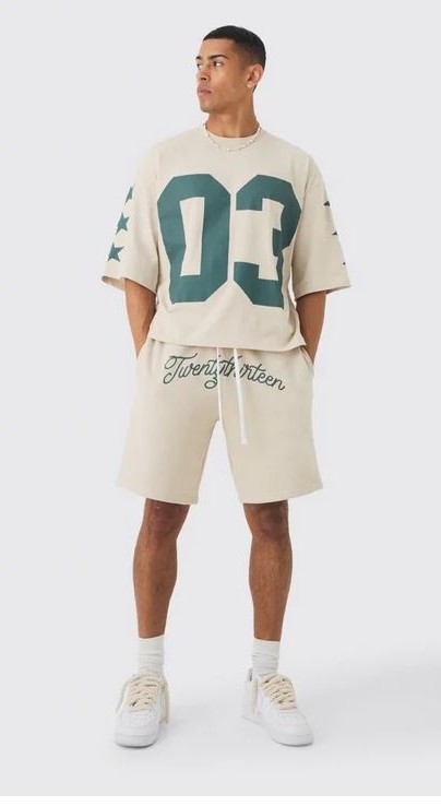 Boxy Oversized Tees and Shorts Boxy Oversized Tees and Shorts
