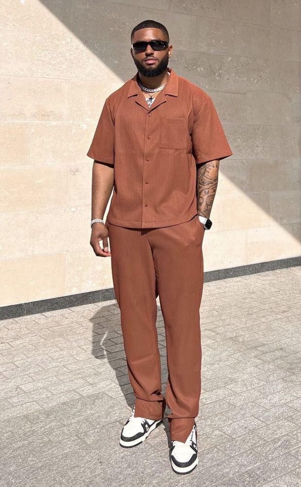 Cuban Collar Shirts & Cropped Trousers Cuban Collar Shirts & Cropped Trousers