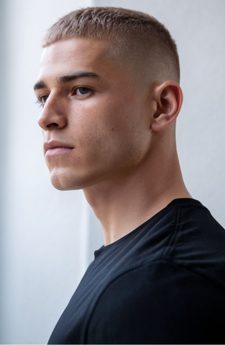 Grown-Out Buzz Cut Grown-Out Buzz Cut