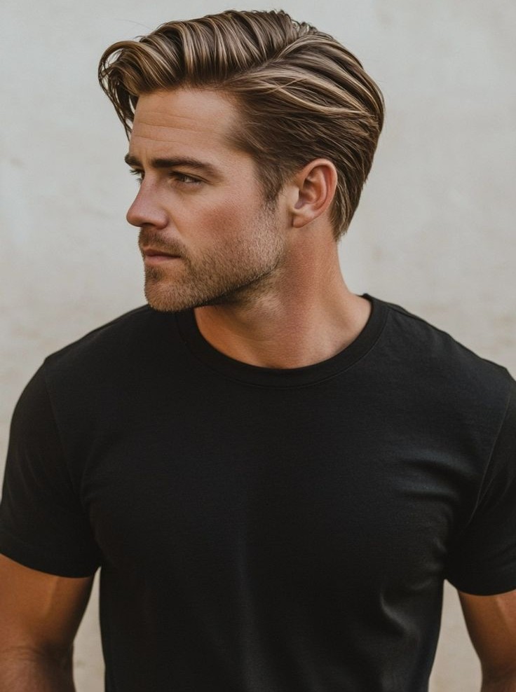 Side-Part Revival Look Side-Part Revival Look