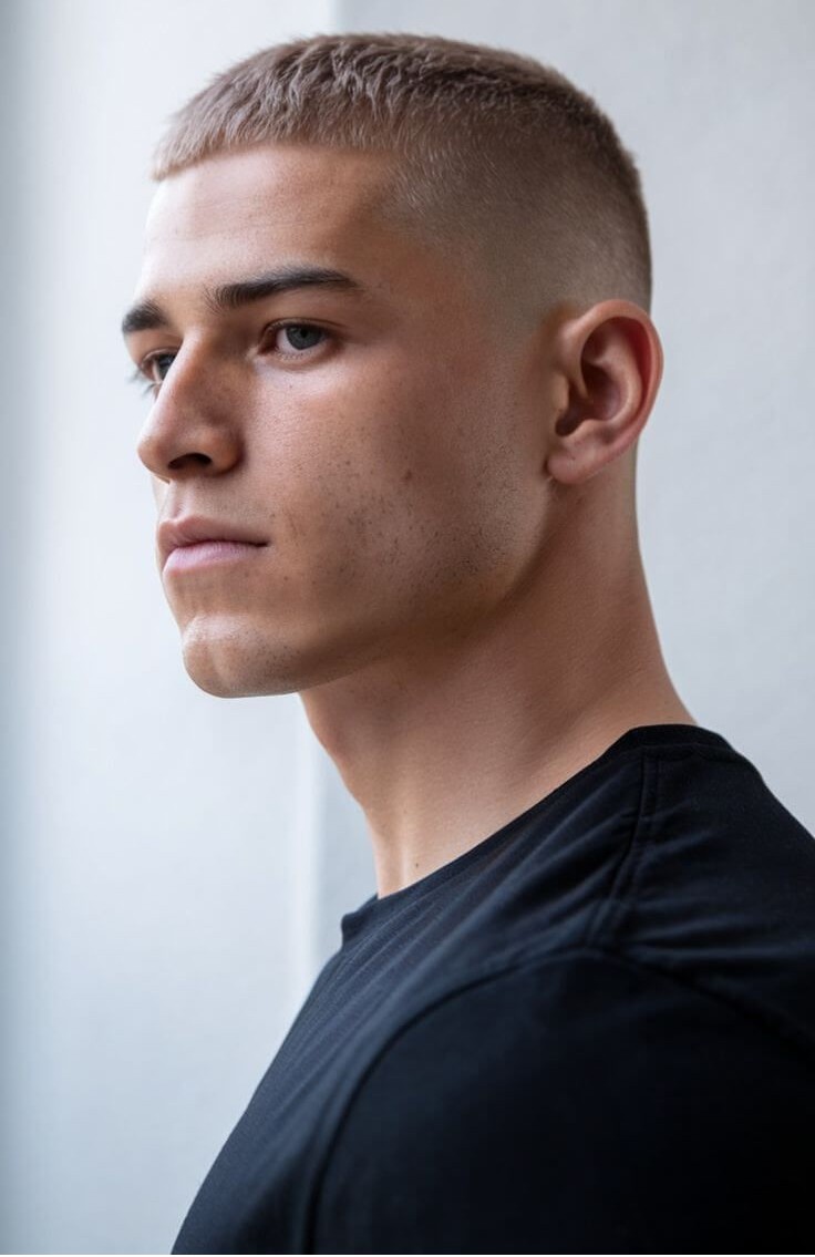 Buzz Cut’s Clean Hairstyle Look Buzz Cut’s Clean Hairstyle Look