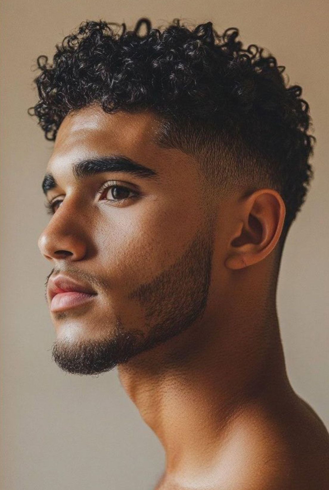 Tapered Afro Tapered Afro